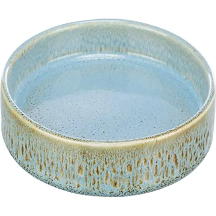 Trixie - Futternapf für Hunde aus Keramik, 0,4 l/Ø 13 cm, Blau