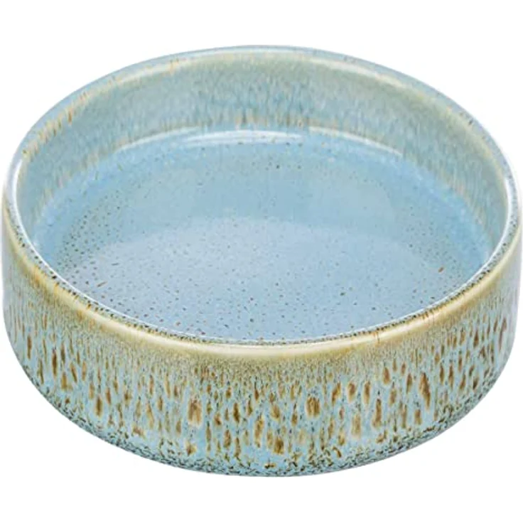 Trixie - Futternapf für Hunde aus Keramik, 0,4 l/Ø 13 cm, Blau – Bild 1