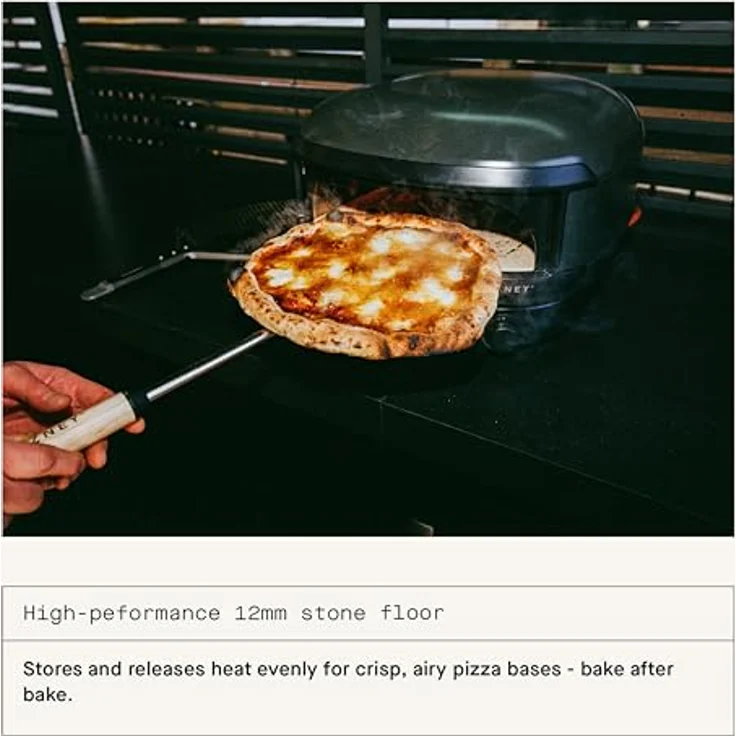 GOZNEY° Gozney Arc Lite Pizzaofen, Gas-Pizzaofen in Off Black, für Pizzen bis 12 Zoll, schnelles Aufheizen in 15 Minuten, hinterlässt Restaurantqualität – Bild 5