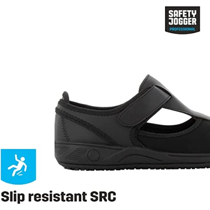 "Safety Jogger CAMILLE Sicherheitsschuh rutschfest, Schwarz" – Bild 4