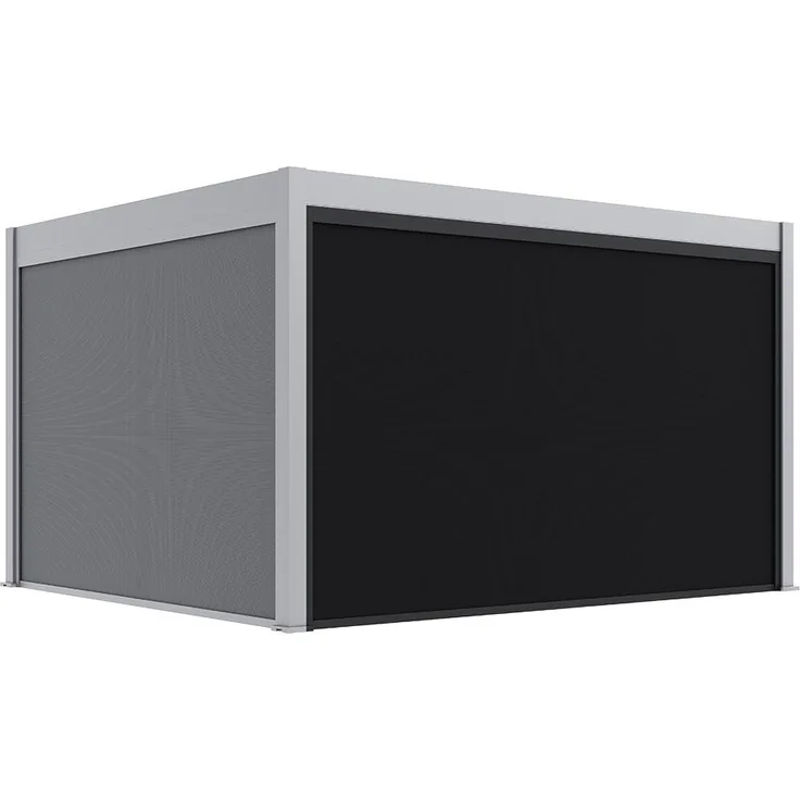 Paragon Outdoor Seitenteil für Pergola Grand Tuscan, verstellbar, Aluminiumrahmen, robustes Outdoorgewebe, Sonnenschutz 95% blockierend, für lange Seite Gr. 14