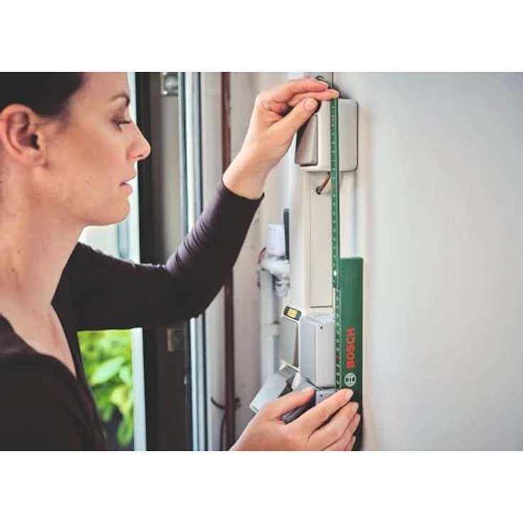 Bosch Maßstab 2m (Robuster Zollstock aus glasfaserverstärktem Nylon, metrische Skala, 10 Segmente) – Bild 4