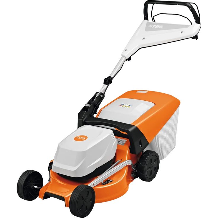 Stihl Akku-Rasenmäher RMA 248 T, 46 cm Schnittbreite, geräuscharm, Orange-Grau