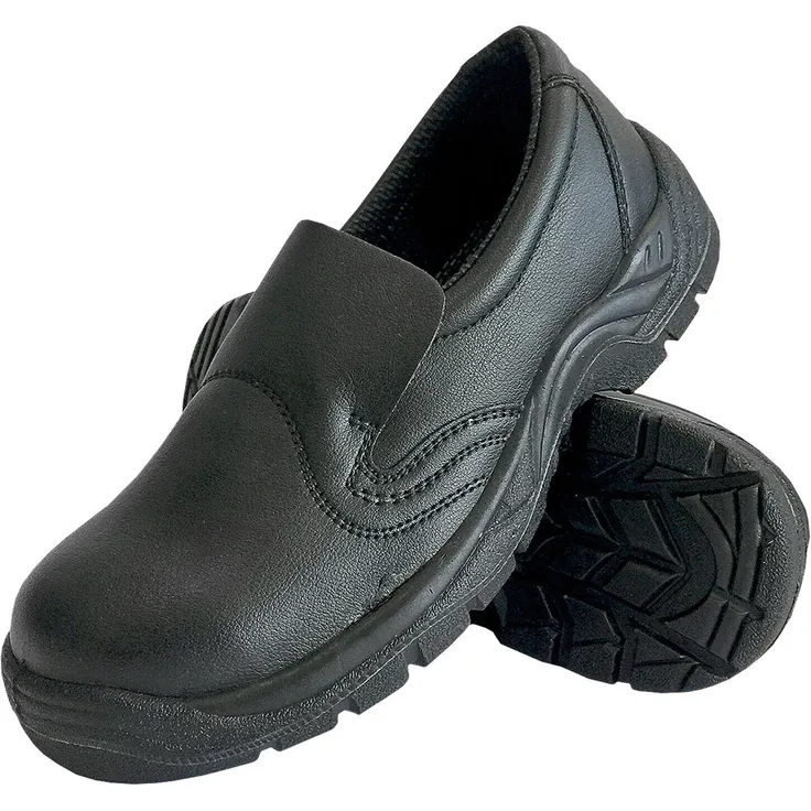 Reis BRFODREIS SB FO SRA, Sicherheitsschuhe in Schwarz mit Metallkappe für Gastronomie und Lebensmittelindustrie, Gr. 36