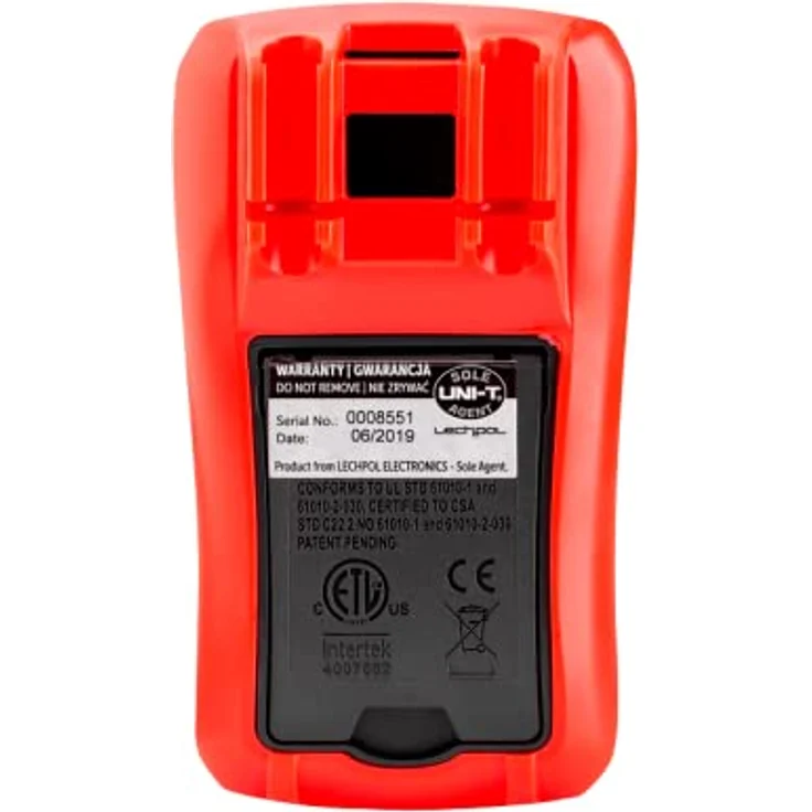 UNI-T UT131A Multimeter, Handflächengröße, 200 m-250 VAC, 200µA-10A, klare LCD-Anzeige, ergonomisches Design – Bild 4