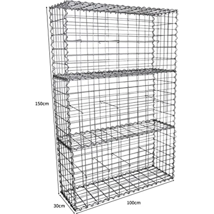 Gabionenkörbe 100 x 50 x 30cm - 6 Körbe – Bild 6