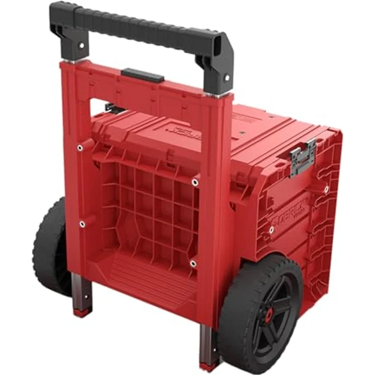 Toolbrothers RHINO L Drawer 2 Cart Plus ULTRA, mobiler Schubladenkoffer auf Rädern mit 2 Schubladen und 9 Trennwänden, 520x415x660 mm, robuster Kunststoff – Bild 3