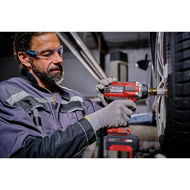 Einhell Professional Akku-Schlagschrauber IMPAXXO 18/450, 18 V, 450 Nm, Brushless, inkl. 4 Ah Akku, Ladegerät, Nuss-Set – Bild 2