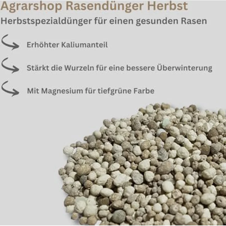 Agrarshop Rasendünger Herbst, 25 kg – Bild 3
