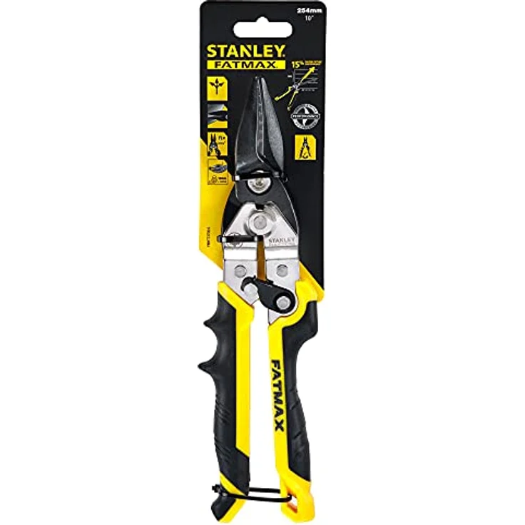 Stanley FMHT73756-0 Blechschere FatMax ERGO gerade 250 mm, grau – Bild 4