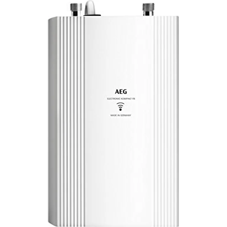 AEG DDLE Kompakt, Elektronischer Durchlauferhitzer 11/13 kW für die Küche, Made in Germany, Starkstromanschluss 400 V, solargetauglich, Untertischmontage, VDE geprüft – Bild 1