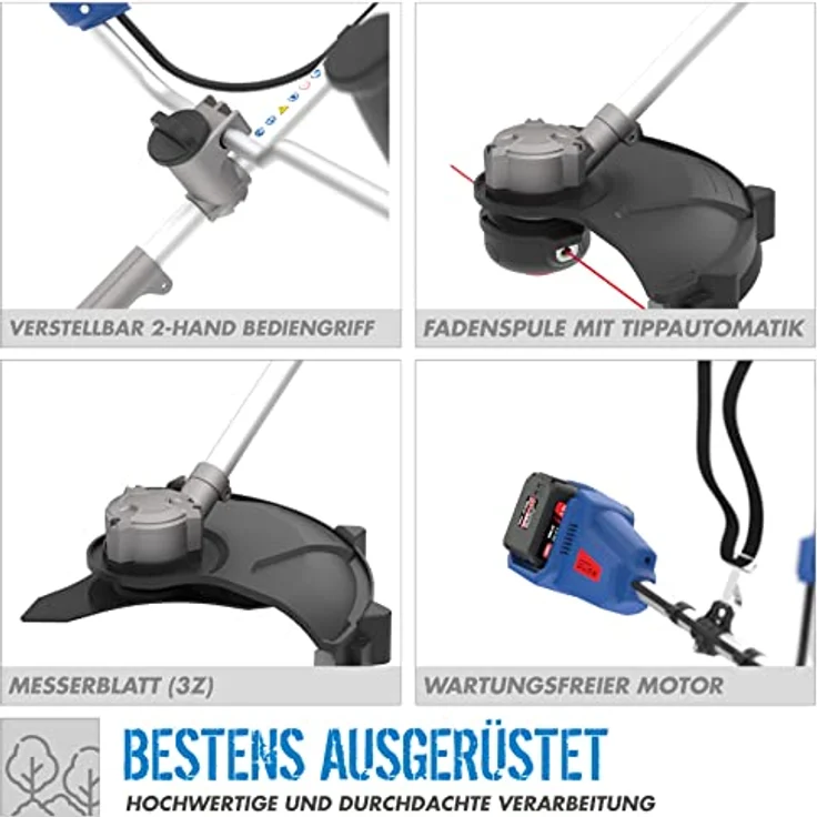 Güde Akku Freischneider FS 36-302-30 – Bild 6