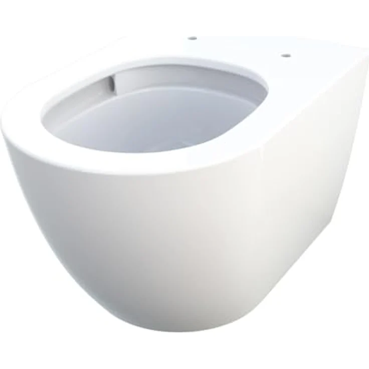 Primaster Wand WC Cerma, spülrandloser Tiefspüler in weiß inkl. WC Sitz, 4-6 Liter Spülmenge – Bild 5