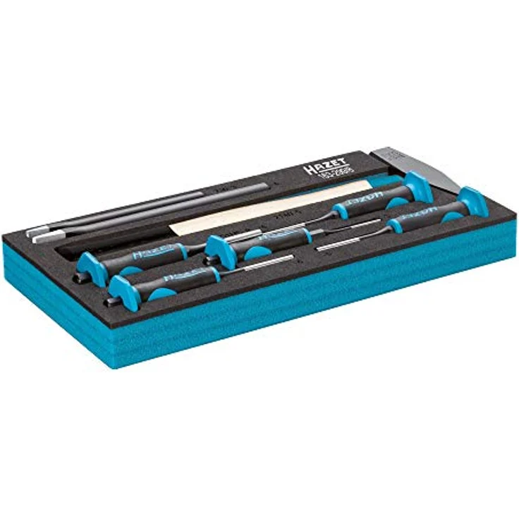 Hazet Splinttreiber Satz 8-teilig, Ordnungssystem mit Safety-Insert-System (SIS), Größe 342 x 172 mm, Made in Germany – Bild 6