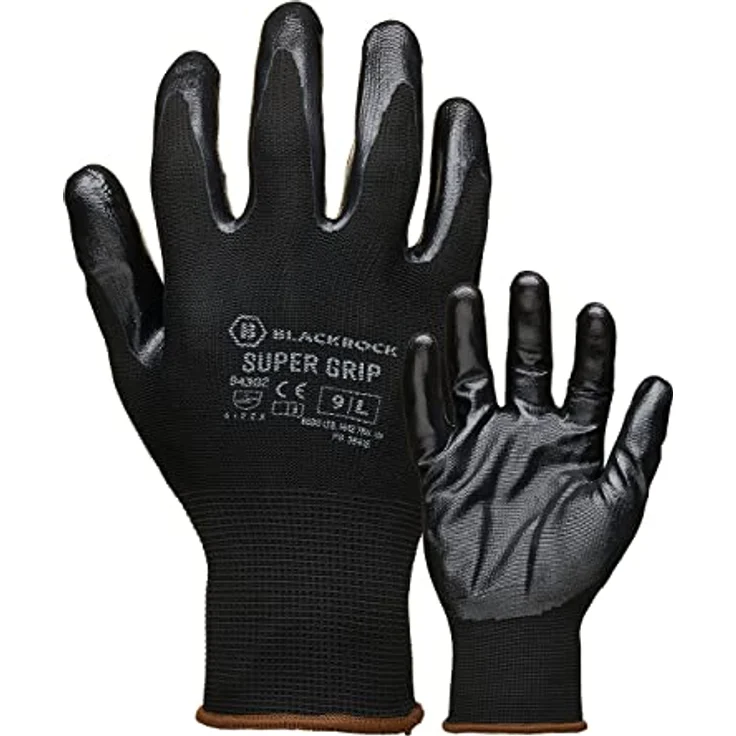 Blackrock 8430210p6 Nitril Super Grip Handschuh (6 Stück) – Bild 3