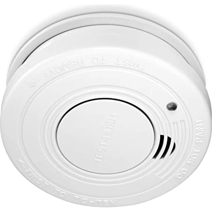 Alecto SA-19-5 Rauchmelder (Feuermelder nach EN 14604 mit 5-Jahres-Batterie inkl. Installation-Kit)