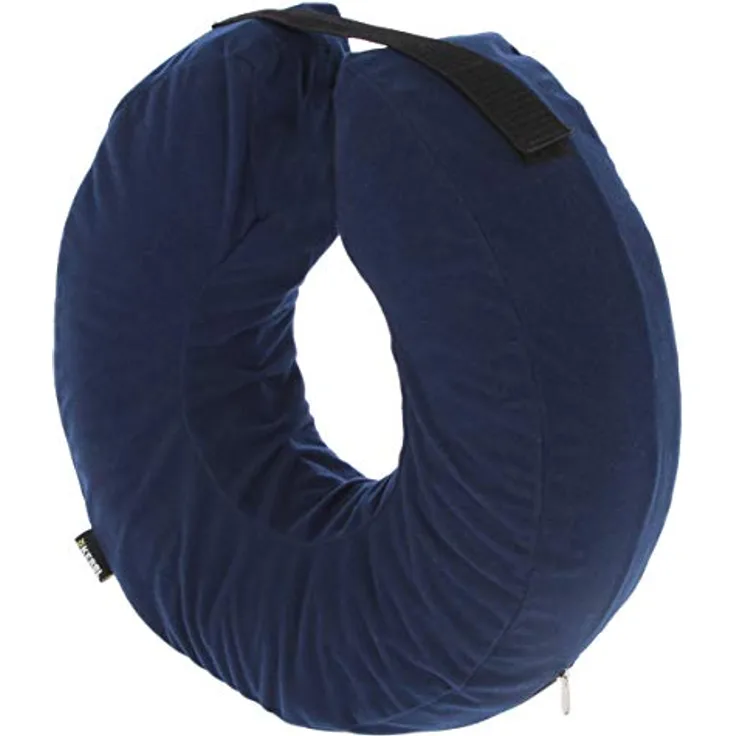 Maxi-Pet 80836 Hundehalskrause, aufblasbar, blau, Halsumfang, 36-50 cm