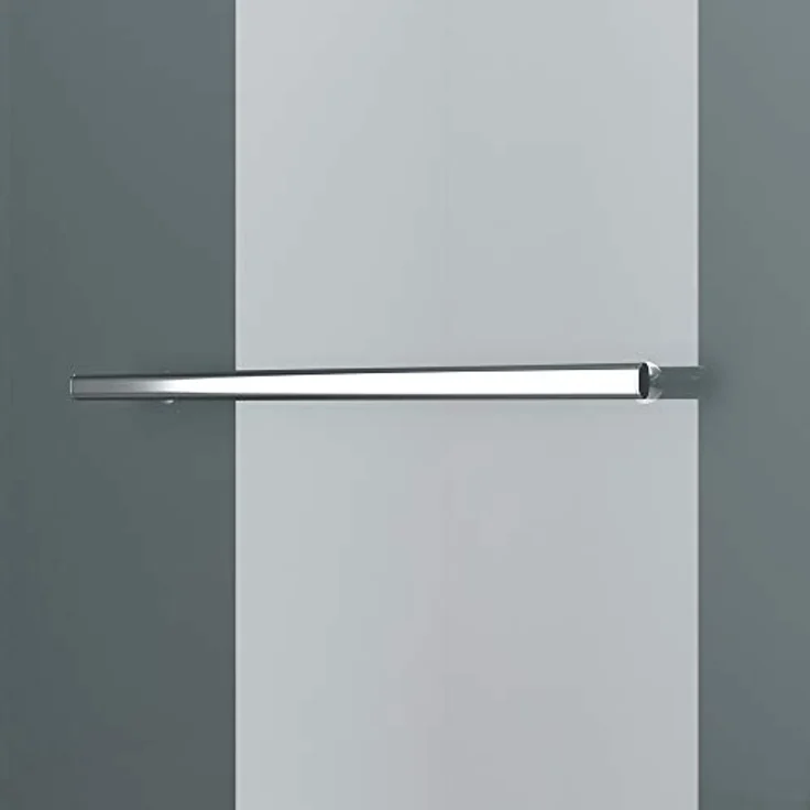 doporro 90x140 cm Design-Duschwand für Badewanne Badewannenaufsatz Duschabtrennung 6mm ESG-Sicherheitsglas inkl. NANO-Beschichtung Badewannenfaltwand – Bild 4