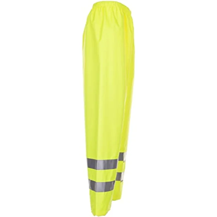Warnschutz Regenhose uni gelb Größe M – Bild 2