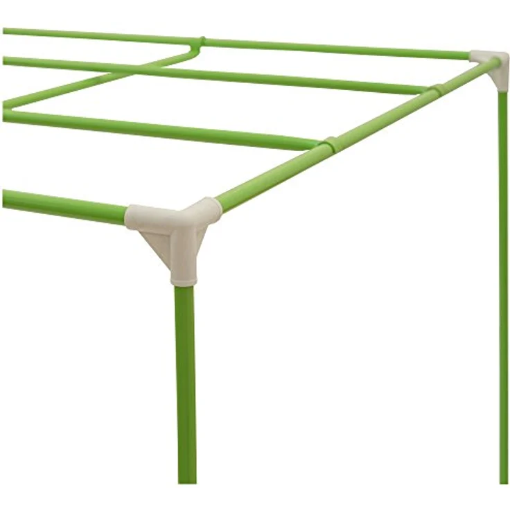Zelsius Gewächshaus Grow Tent 140 x 140 x 200 cm grau/schwarz Pflanzenzucht Indoor – Bild 5