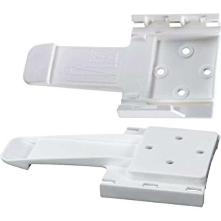 Unterlegkeil-Halterung Set Hartplastik L285xB120xH20mm G.0,09kg weiß 2 St./Set - Preisvergleich – Bild 1