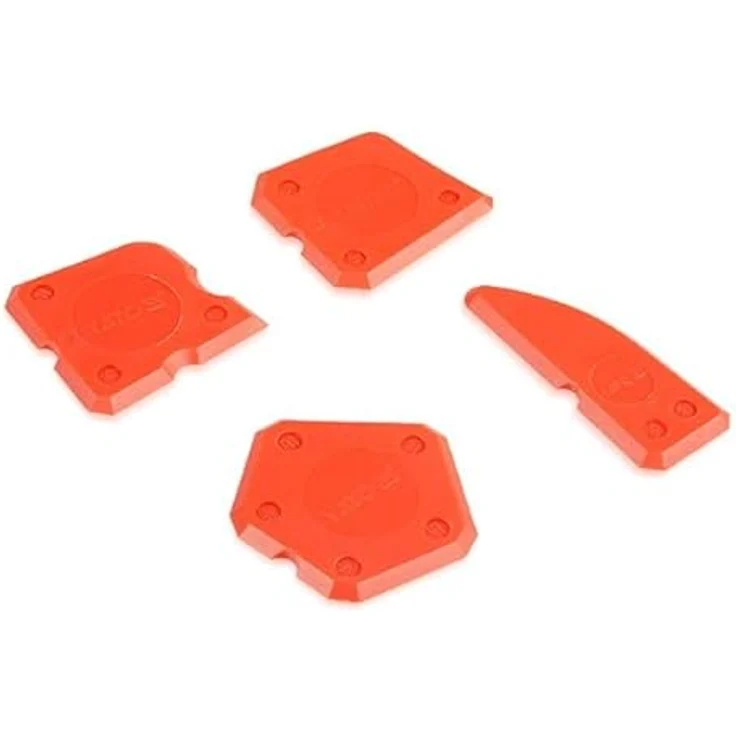 Silikonspachtelsatz Fugenglätter 4 tlg Set – Bild 7