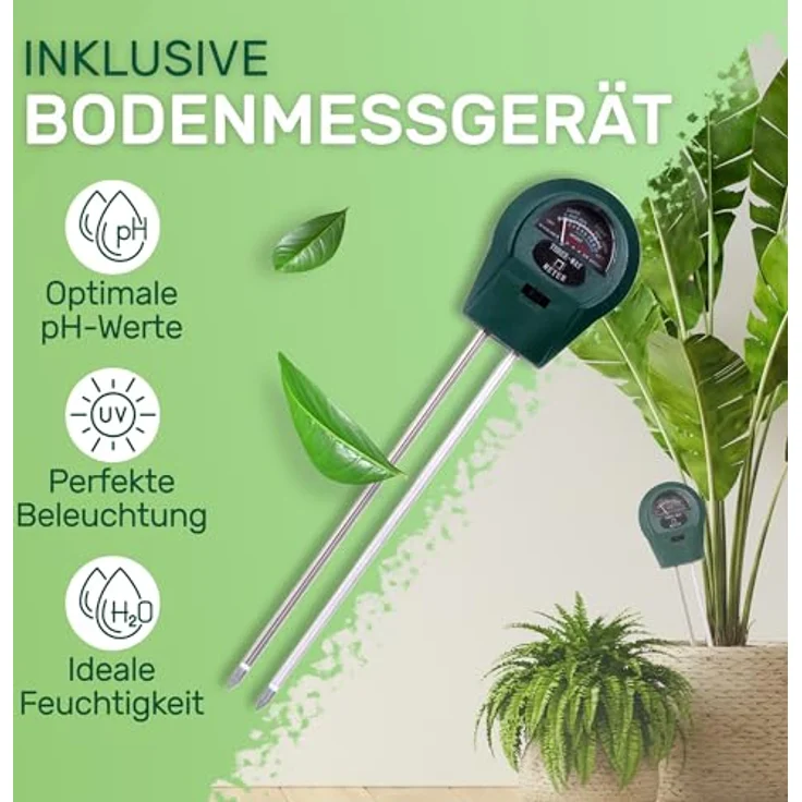 Melko Gewächshaus Growbox für Indoor & Outdoor, 99,9 % lichtundurchlässig, Schwarz / Grün – Bild 6