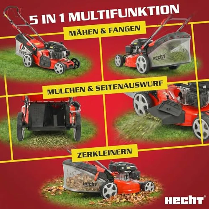 Hecht 554 SX Benzin Rasenmäher – Bild 5