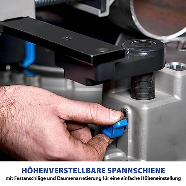 Evolution S355MCS Metall-Gehrungssäge 2200W, 355mm Kappsäge für Metall, +/- 46° Gehrungsbereich, CNC-Basis, Profi-Trockenschnitt-Technologie – Bild 13