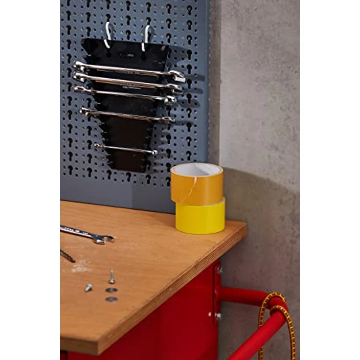 BGS technic Bohrer- und Bitset 1176, für Wandmontage geeignet, Schwarz, 230 mm x 155 mm x 23 mm, 170 g – Bild 5