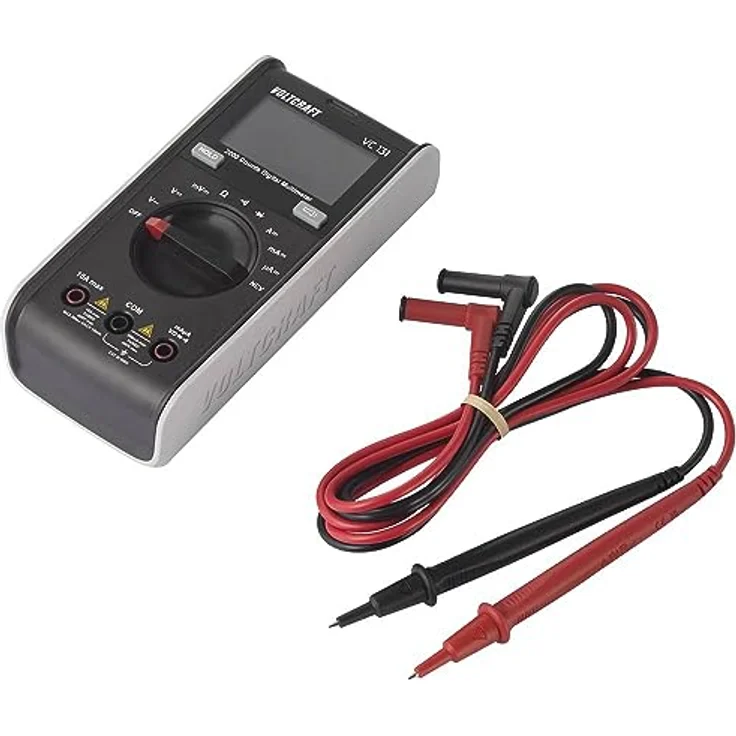 VOLTCRAFT VC131 Hand-Multimeter digital CAT III 600V Anzeige (Counts) 2000 – Bild 3