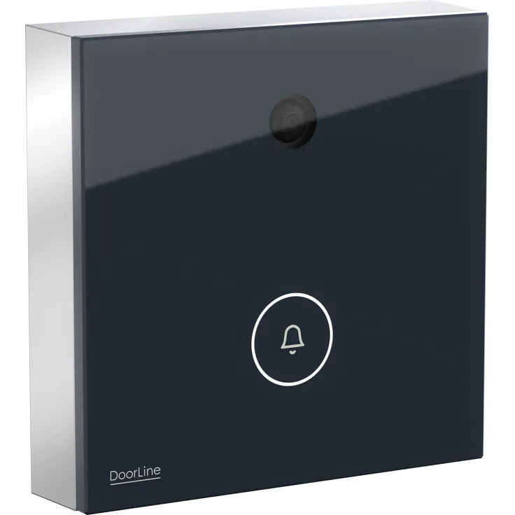 DoorLine Snap | Türklingel m. Kamera für FRITZ!Box, WLAN, FRITZ!App, DSGVO-konform, Schaltausgänge