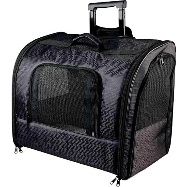 Trixie Trolley Elegance 45 × 41 × 31 cm schwarz – Bild 2