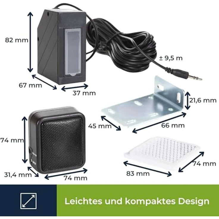 Mini IR Lichtschrankensystem inkl Netzgerät und Spiegel PEM7D Velleman – Bild 6