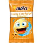 AVEO Kids Smiley Sprudelbad – Mit Vanilleduft, Meersalz & Jojobaöl, sprudelnder Badespaß ab 3 Jahren, 40 g