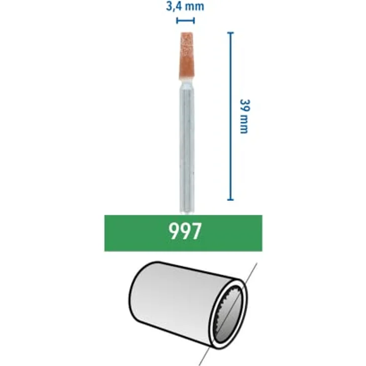 Dremel Schleifstein 997 Arbeits-Ø: 3,4 mm, - Preisvergleich – Bild 2