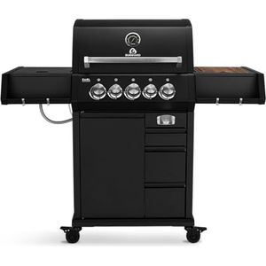 Bild für BURNHARD EARL Black 3-Brenner Gasgrill Edelstahl inkl. Heckbrenner