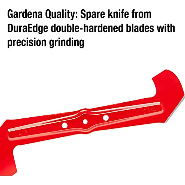 GARDENA Ersatzmesser: Rasenmäher-Messer für Elektro-Rasenmäher PowerMax 37 E, DuraEdge doppelgehärtetes Messer mit Präzisionsschliff (4016-20) – Bild 5