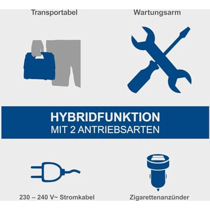 Scheppach Airforce 7 SC, Tragbarer Luftkompressor mit 8 bar Druck, Wartungsarm und Auto-Shut-Off – Bild 3