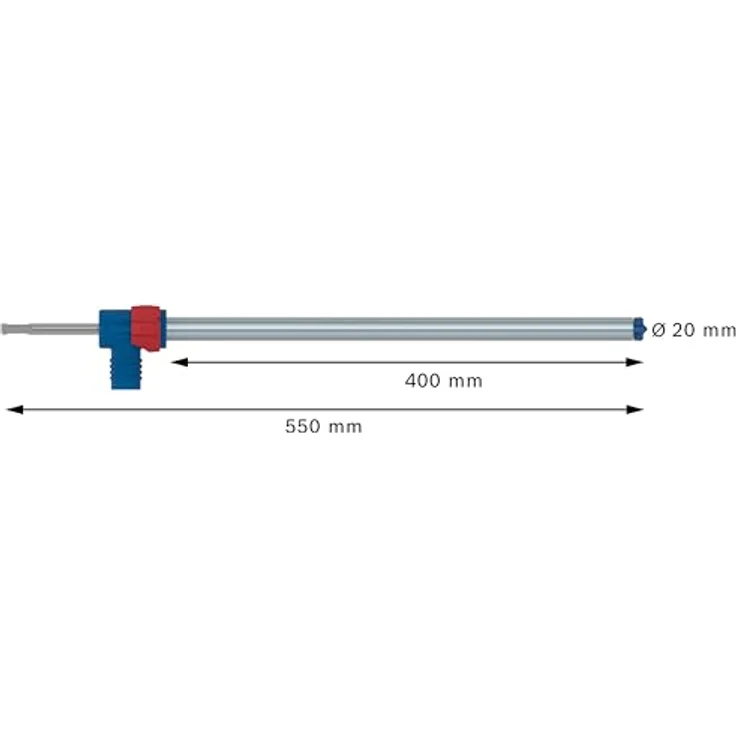 Bosch EXPERT SDS Clean plus-8X Hammerbohrer-Set Ø 20,0 mm für chemische Verankerungen, professionelles Zubehör Bohrhammer – Bild 3