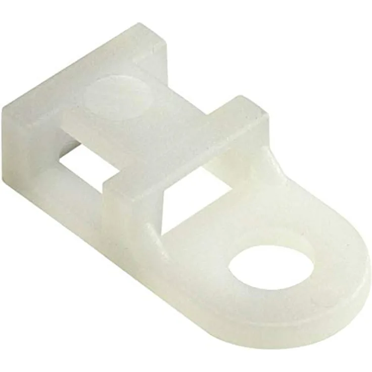TRU COMPONENTS Befestigungssockel schraubbar TC-6645712 Natur 100St.