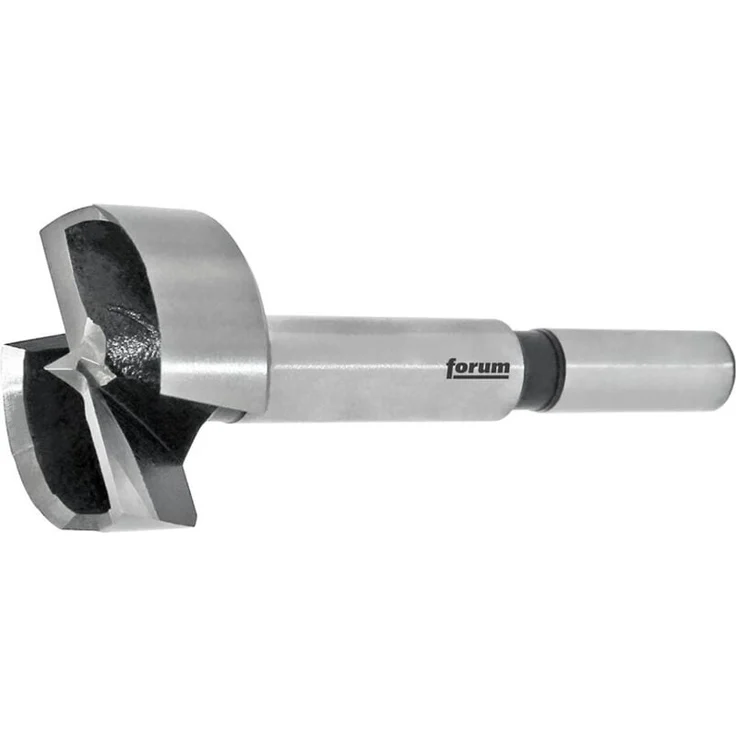 Forum Forstnerbohrer SPDIN 7483 G, 40 mm Holzbohrer mit Zentrierspitze und 2 Schneiden, abgesetzter Schaft