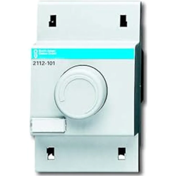 Busch-Jaeger Zeitschaltuhr Potentiometer-Einsatz 2112-101, Drehknopfsteuerung, 1-10V DC, 230V, Lichtwertspeicher, REG-Montage – Bild 2