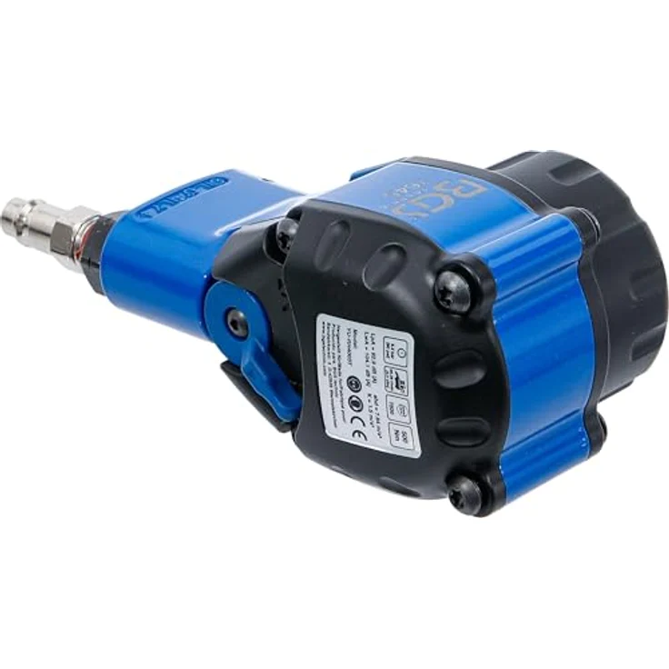 BGS 7646 Mini-Druckluft-Schlagschrauber, 12,5 mm (1/2"), 500 Nm max. Lösemoment, ergonomischer Handgriff, vibrationsarm – Bild 5