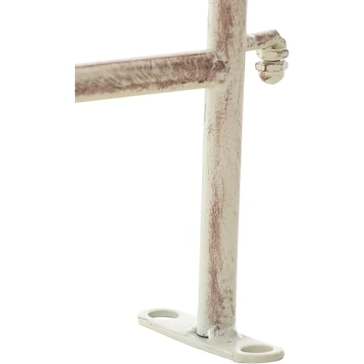 CLP Rankhilfe Mangold, flexibler Gartenzaun aus Eisen, 124 cm breit, rustikaler Zaun mit liebevollen Verzierungen – Bild 6