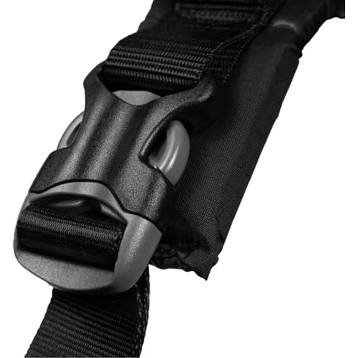 Non-stop dogwear LINE HARNESS 5.0, Ergonomisches Hunde-Geschirr mit 3 Leinenbefestigungspunkten, schwarz – Bild 2