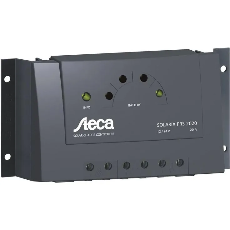 Steca Solarix PRS 2020 Se, Solar-Laderegler mit innovativen Algorithmen und komfortabler LED-Anzeige