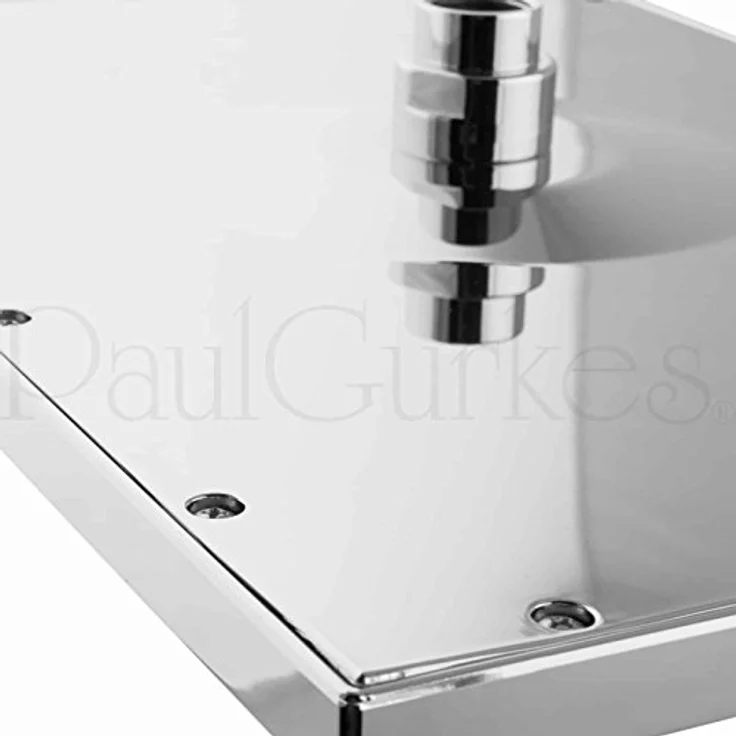 PaulGurkes Regendusche Unterputz Dusch Set eckig mit Deckenarm Luxusdusche Tropendusche Regenwalddusche Kopfbrause Regenbrause Duschtempel – Bild 5