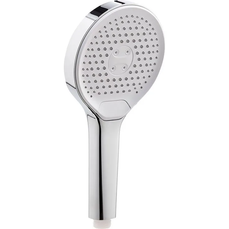 SCHÖNER WOHNEN-Kollektion Handbrause GLAIA, wassersparender Duschkopf, 3 Strahlarten, Chrom