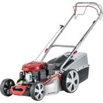 AL-KO Benzinrasenmäher 4.64 SP-A PLUS Classic, 46 cm Schnittbreite, mit aerodynamischer Gehäuseform, 4-in-1-Funktion